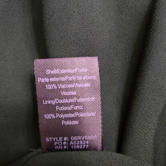 Hale Bob Wrap Dress Small Mob Wife Flowy Animal Print Dark Romantic Grunge - Picture 10 of 12